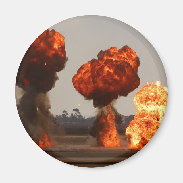 Fire Explosions Magnet (Front)