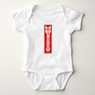 Fire Extinguisher Baby Bodysuit