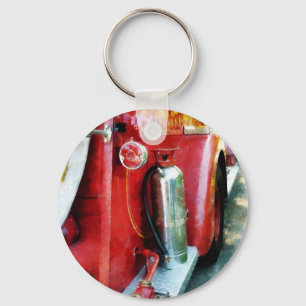 Fire Extinguisher on Fire Truck Key Ring
