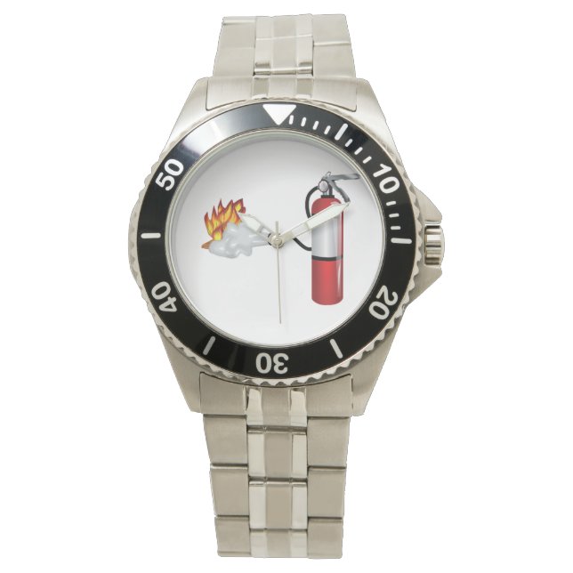 Fire Extinguisher Putting Out Fire Watch (Front)