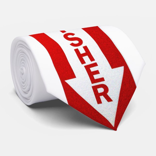 Fire extinguisher  tie (Rolled)