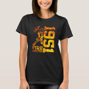 Fire Fighter 1951 71 Years Fire Brigade 71st Birth T-Shirt