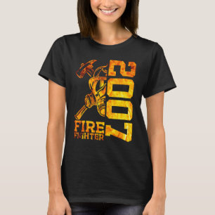 Fire Fighter 2007 16 Years Fire Brigade 16th Birth T-Shirt