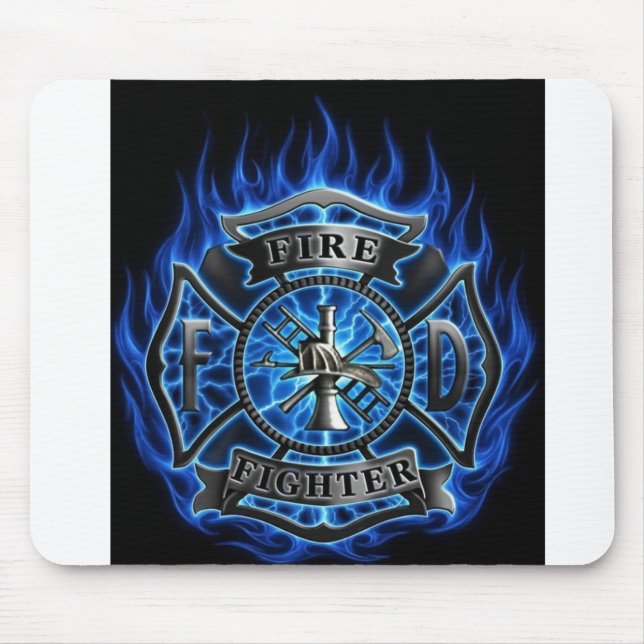 fire fighter 2 mouse pad (Front)
