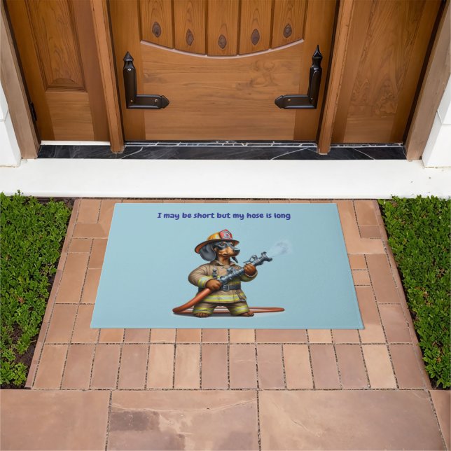  Fire Fighter  Doormat (Outdoor)