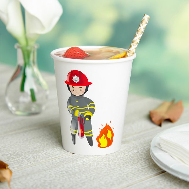 Fire Fighter Extinguisher Paper Cups (Creator Uploaded)