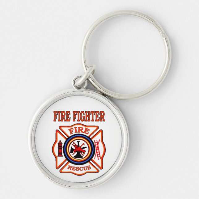 FIRE FIGHTER KEY RING (Front)