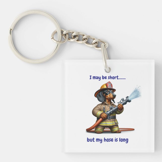 Fire Fighter  Key Ring (Front)