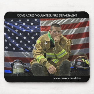 Fire Fighter Mouse Pad
