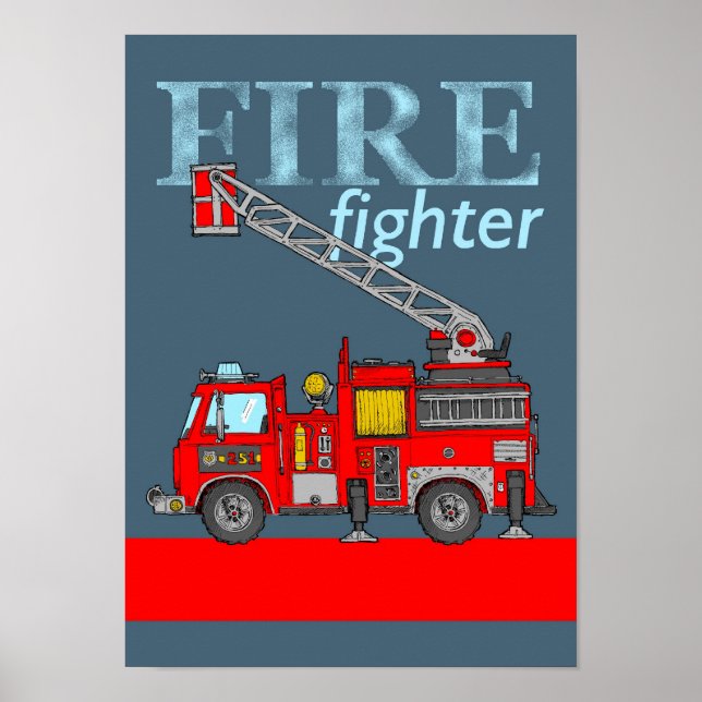 Fire Fighter Poster (Front)