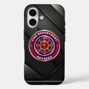 FIRE FIGHTER RETIRED iPhone 16 CASE