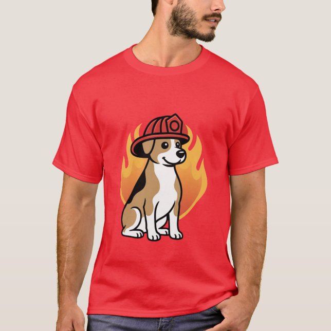 fire fighter T-Shirt (Front)
