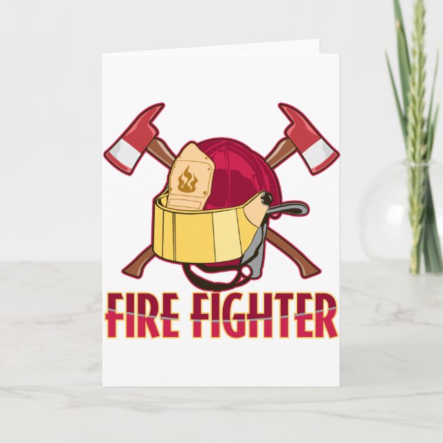 Fire Fighter Tribute Card (Front)