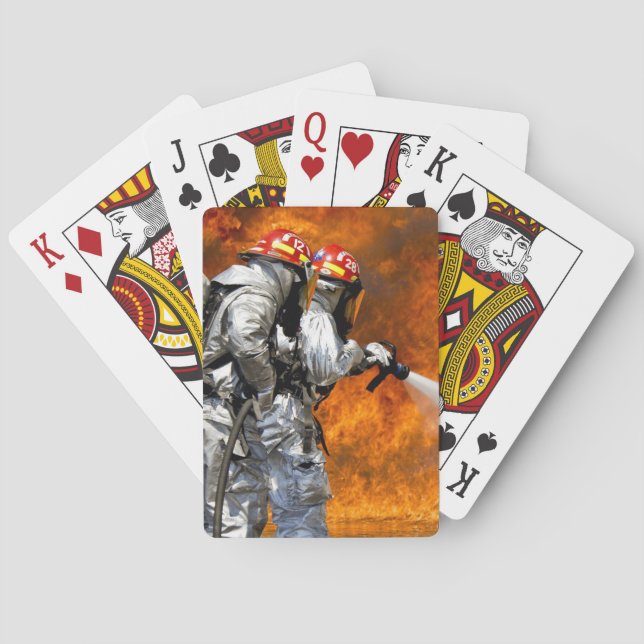 Fire Fighters Playing Cards (Back)