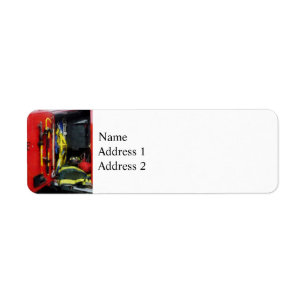 Fire Fighting Equipment Return Address Label