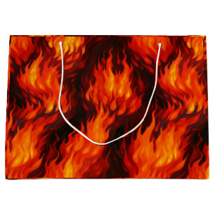 Fire Flame Gift Bag