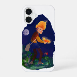 Fire flame iPhone 16 case