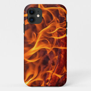 Fire flame macro  iPhone 11 case