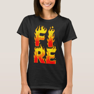 Fire Flame Shirt Adult Kids Men Women Fire And Ice