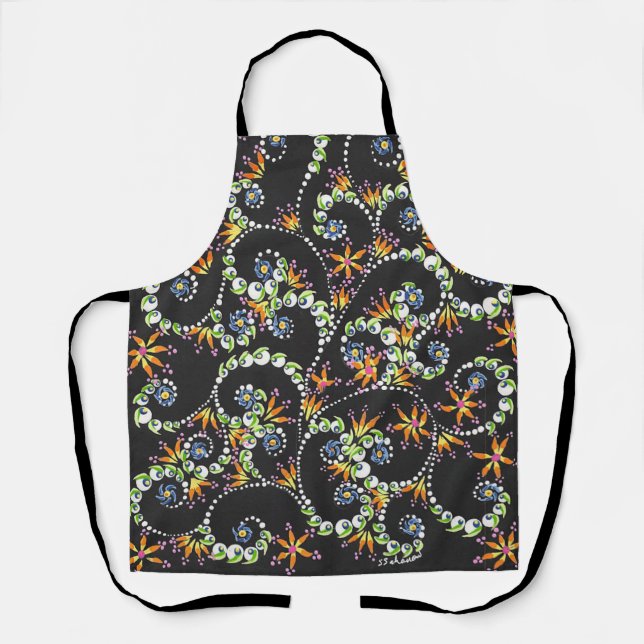 Fire Flower Apron (Front)