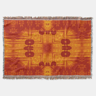Fire Flowers 156 Throw Blanket
