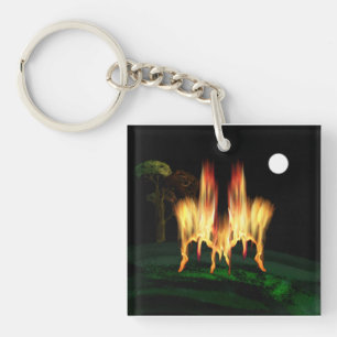 Fire Fly Key Ring