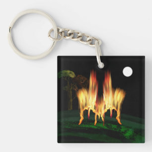 Fire Fly Key Ring