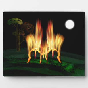 Fire Fly Plaque