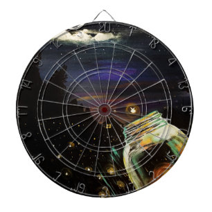 Fire Fly Sky Dartboard