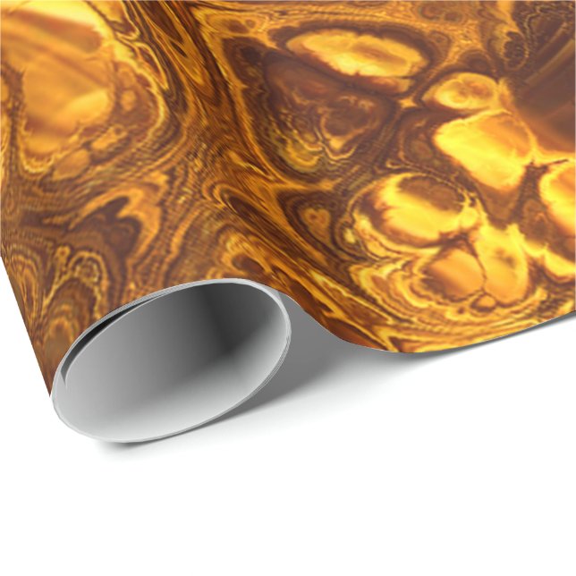 Fire Fractal Art 2 Wrapping Paper (Roll Corner)