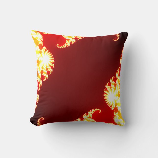 Fire fractal cushion (Front)