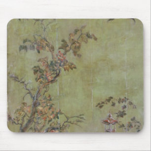 Fire, from a series of panels depicting mouse pad