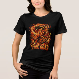 Fire Goat 2027 Born Birthday Tee