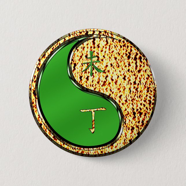 Fire Goat 6 Cm Round Badge (Front)