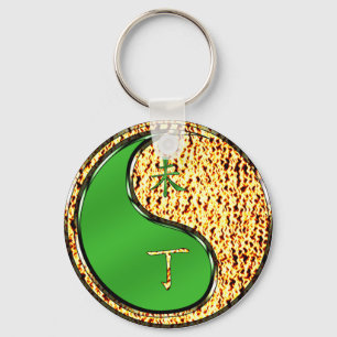 Fire Goat Key Ring