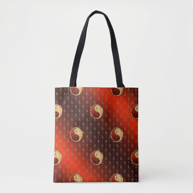 Fire Goat Tote Bag (Front)