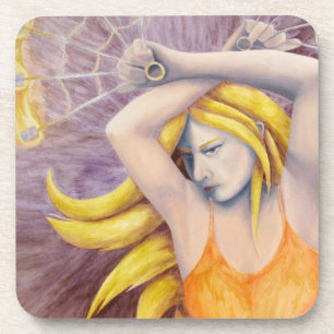 Fire Goddess Dancing Coasters