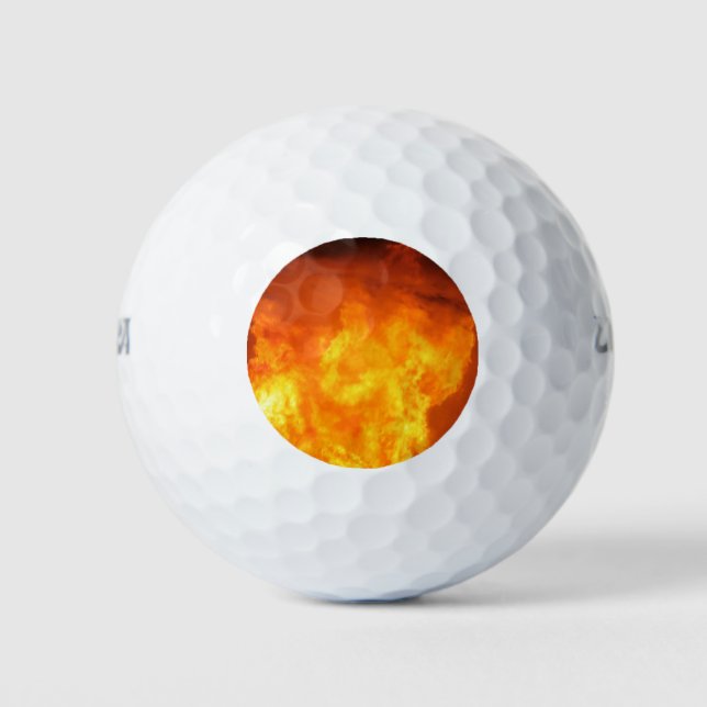 Fire Golf Balls (Front)