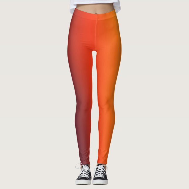 Fire Gradient Leggings (Front)