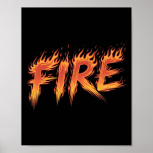 Fire Halloween Costume Fire Ice Matching Couples Poster