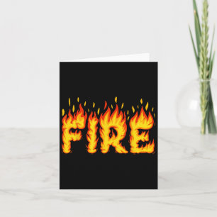 Fire Halloween Matching Family Couples Fire And Ic Card