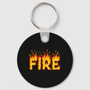 Fire Halloween Matching Family Couples Fire And Ic Key Ring