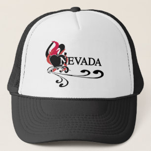Fire Heart Nevada Trucker Hat