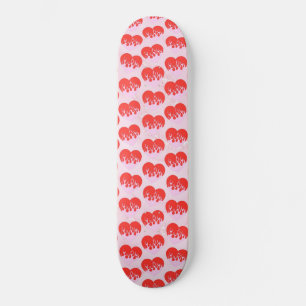 Fire Heart Skateboard