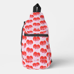 Fire Heart Sling Bag