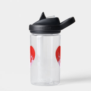 Fire Heart Water Bottle