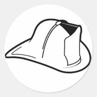 Fire Helmet Sticker