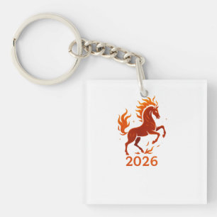 Fire horse 2026 key ring
