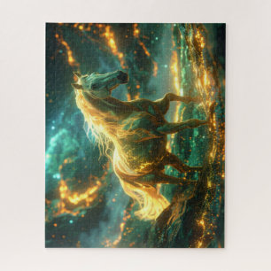 FIRE HORSE - CHINESE ZODIAC -  JIGSAW PUZZLE