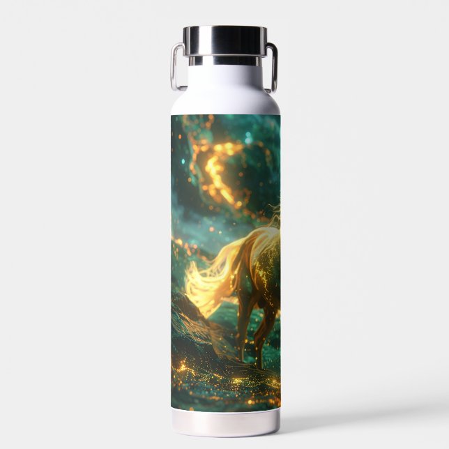FIRE HORSE - CHINESE ZODIAC -  WATER BOTTLE (Front)